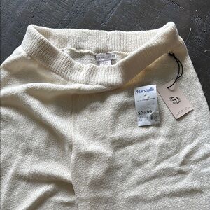 Sincerely Jules Cream Wide Leg sweater pants